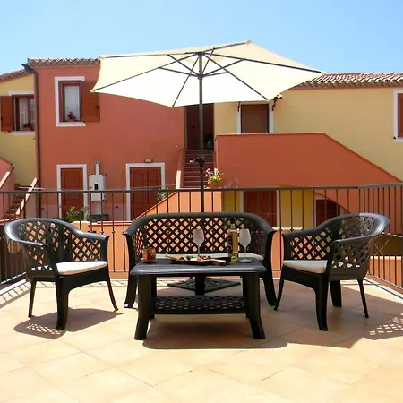Апартаменты Bilocale 6 Al Mare Con Terrazza Арбатакс